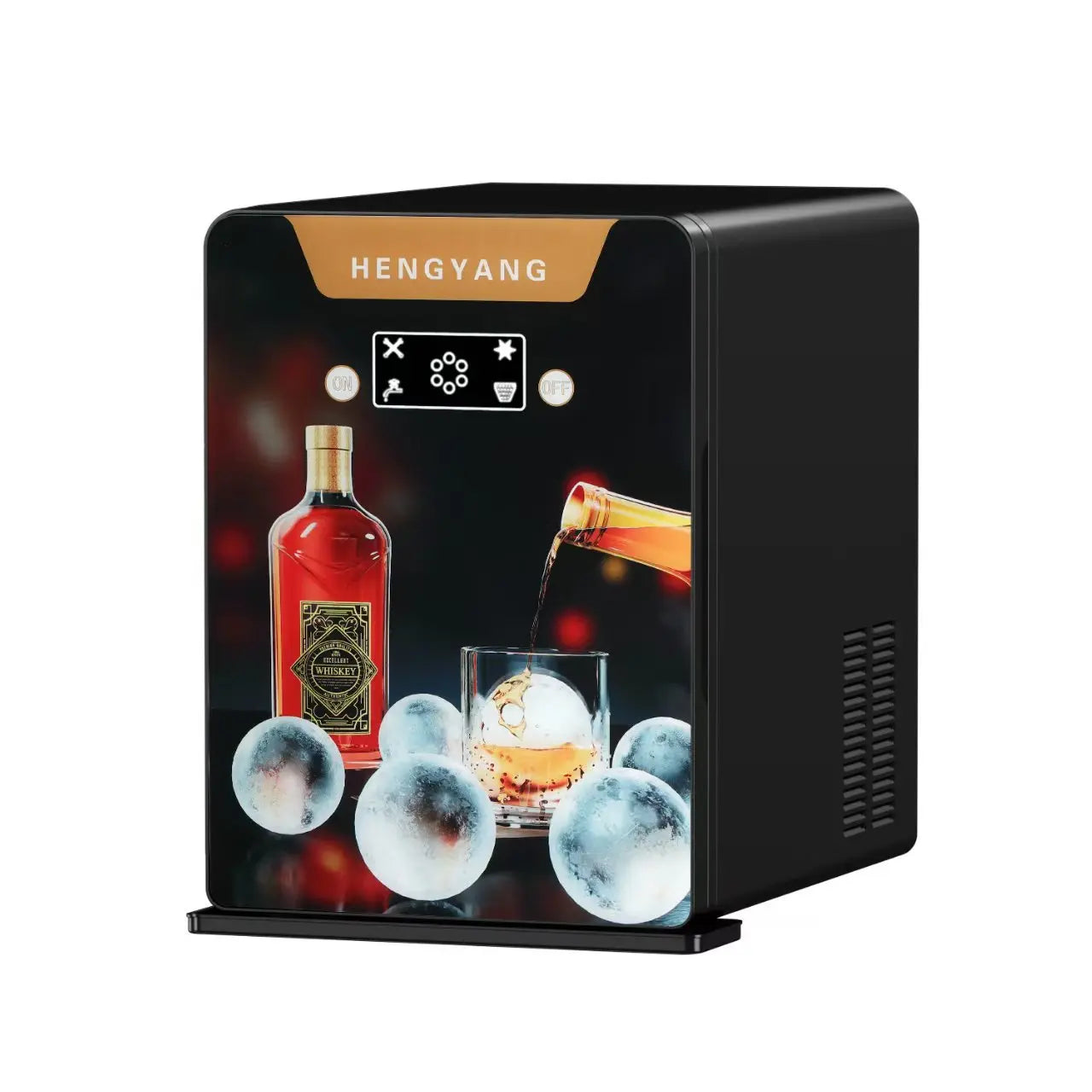 Automatic Filling Round Ball Ice Machine for whiskey or bourbon