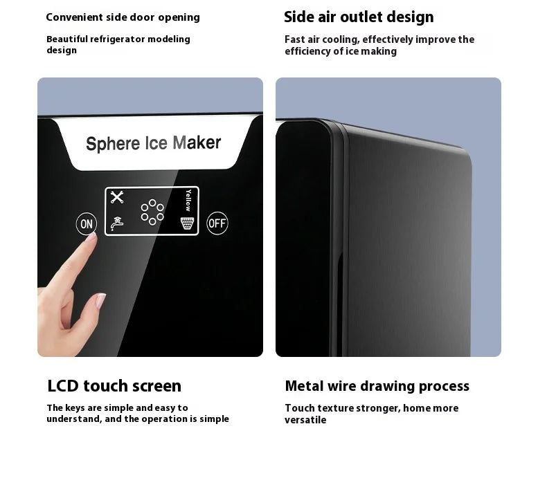 Automatic Filling Round Ball Ice Machine for whiskey or bourbon